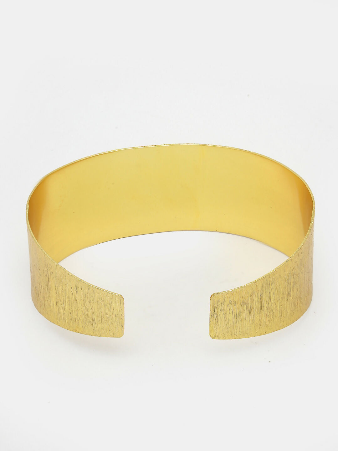 NVR Women Gold-Polished Western Cuff Bracelet