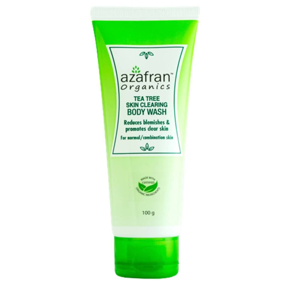 Azafran Organics Tea Tree Skin Clearing Body Wash