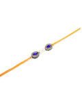 Designer kundan Rakhi - Ruby Raang