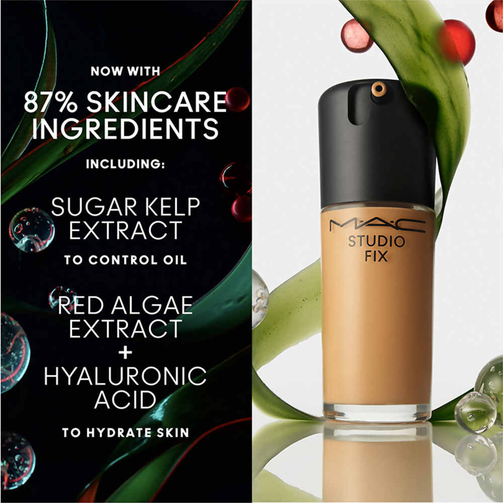 M.A.C Studio Fix Fluid SPF 15 Mini Soft Matte Foundation With Hyaluronic Acid - NC41
