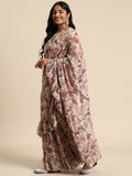Ahalyaa Women's Traditional wear Saree - Pink
