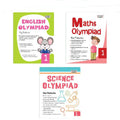 Scholars Insights Olympiad English, Maths and Science Workbooks Set Grade 1| Set of 3| Ages 6 - 8 Year