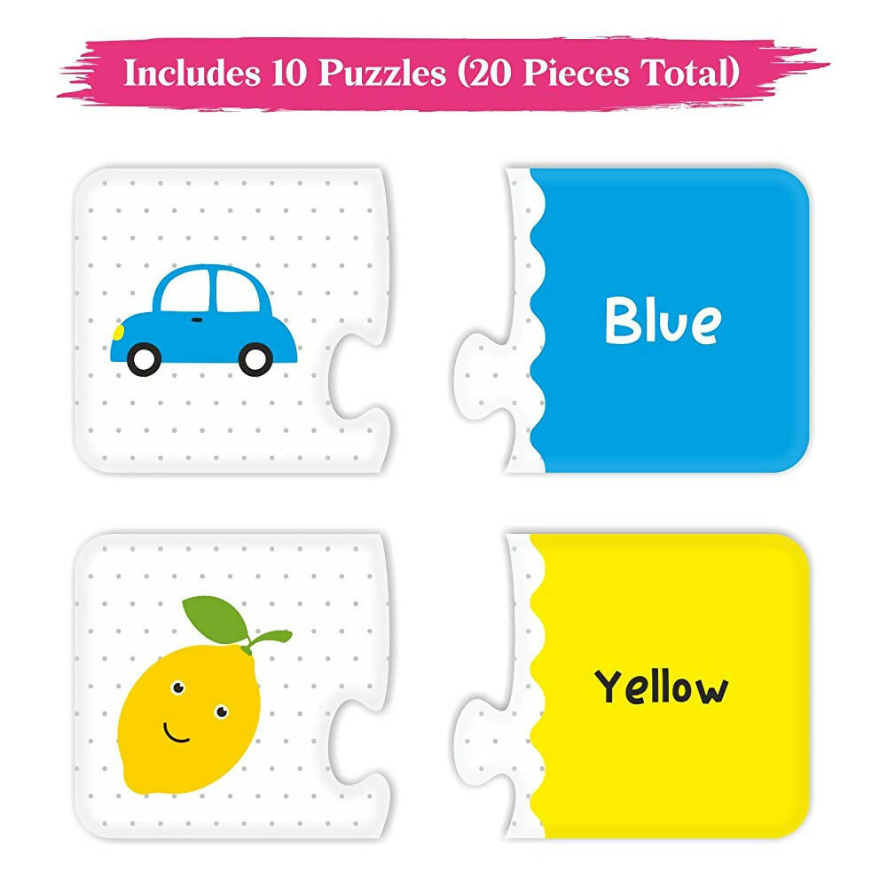 Webby Colors 2 Pieces Learning Pack Jigsaw Puzzle For Kids