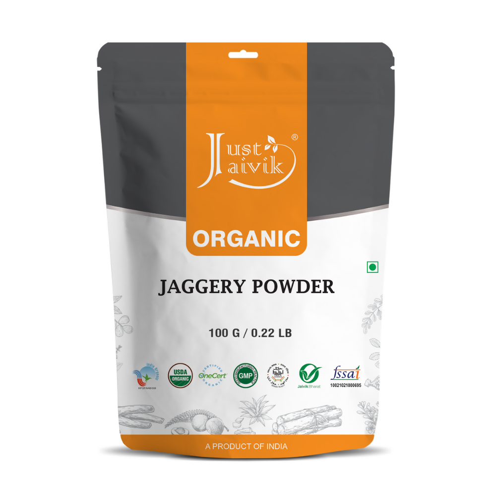 Just Jaivik Organic Jaggery Powder