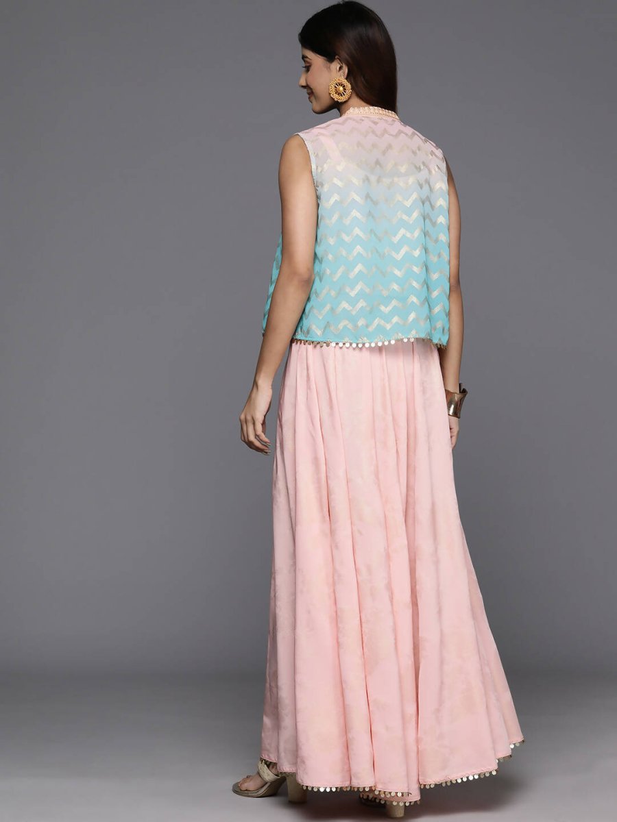 Ahalyaa Women's Traditional Wear Co-ods - Pink
