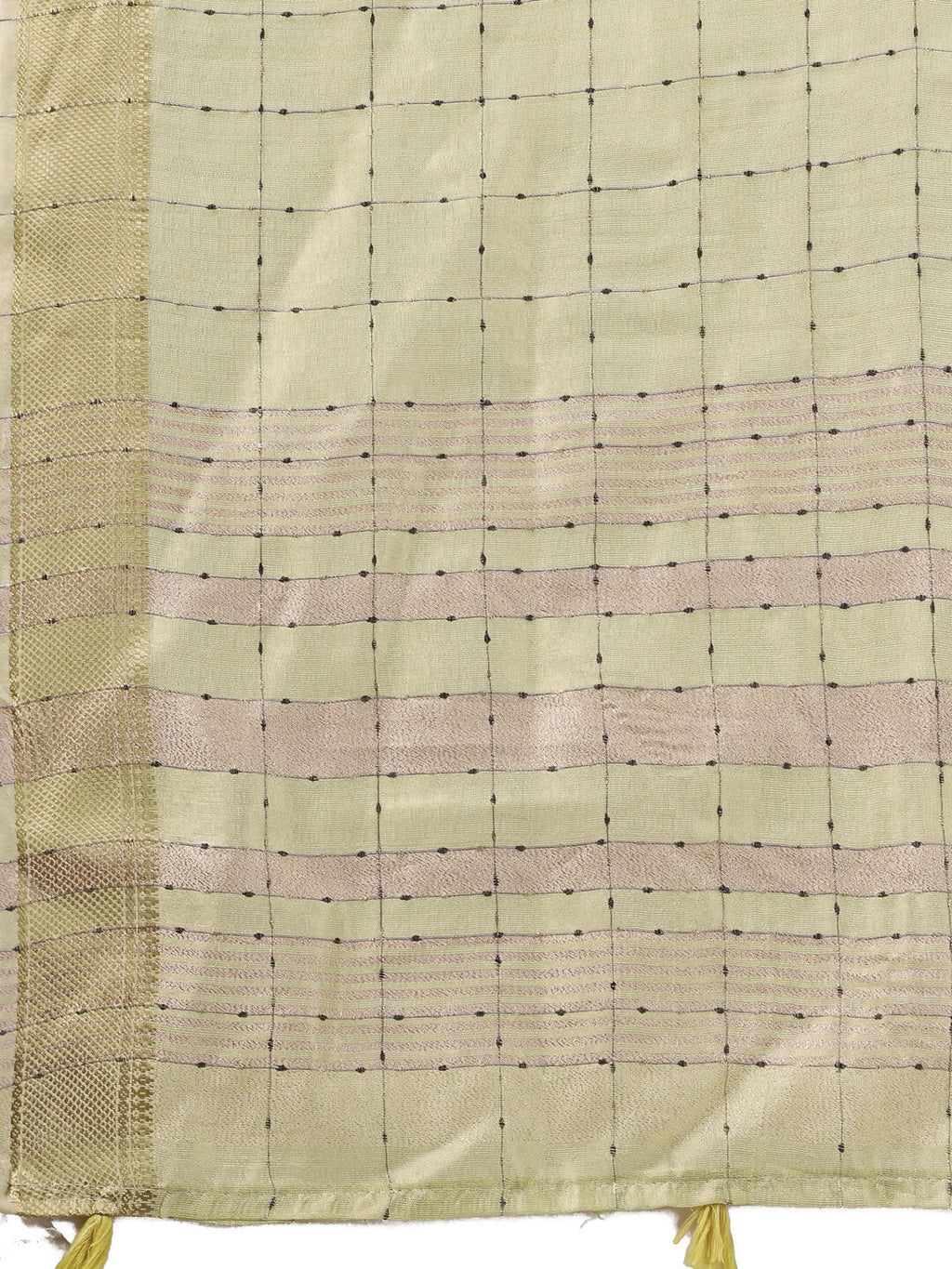 Shree Shyam Fashion Organza Light Green Saree