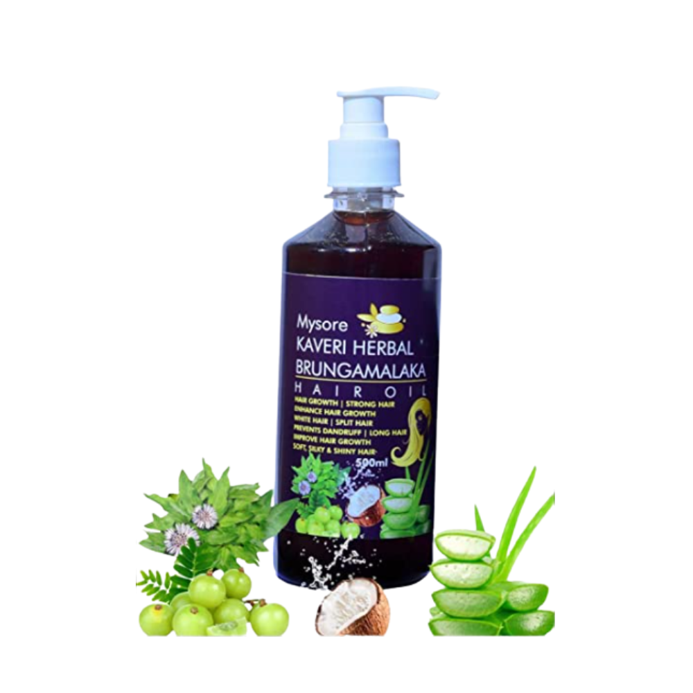 Mysore Kaveri Herbal Brungamalaka Hair Oil