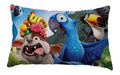 Unique Fashion Microfibre Filled Cushion For Kids - Angry Bird Fruit