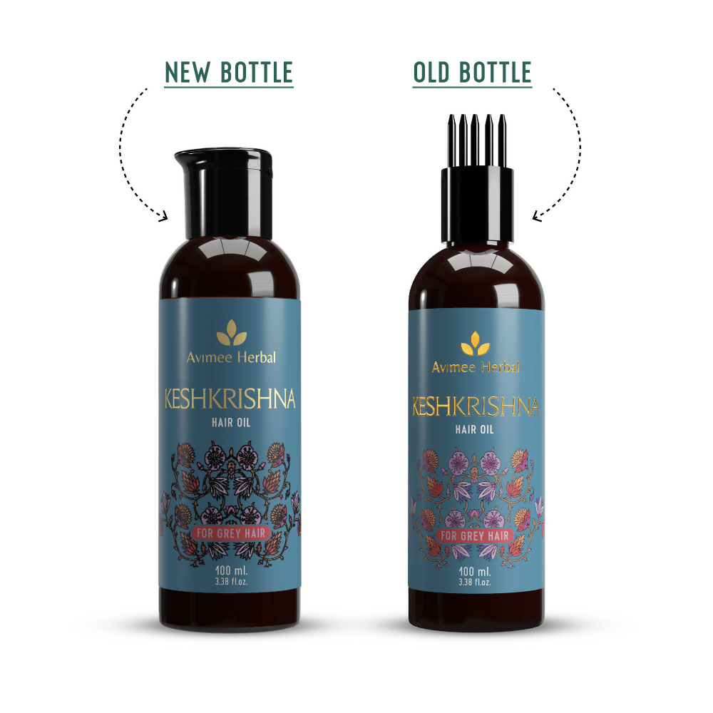Avimee Herbal Keshkrishna Hair Oil For Grey Hair