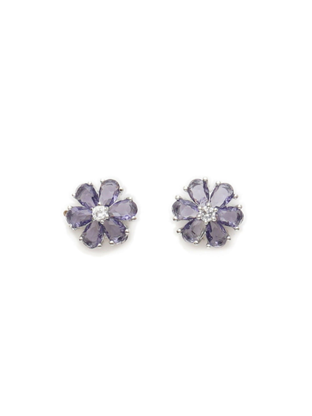stone stud (grey) - Ruby Raang