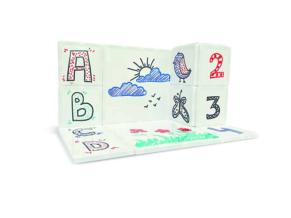 Kipa MagPlay Doodle Magnetic Tiles 16 Pieces for Kids