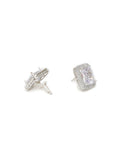 stone stud (white) - Ruby Raang