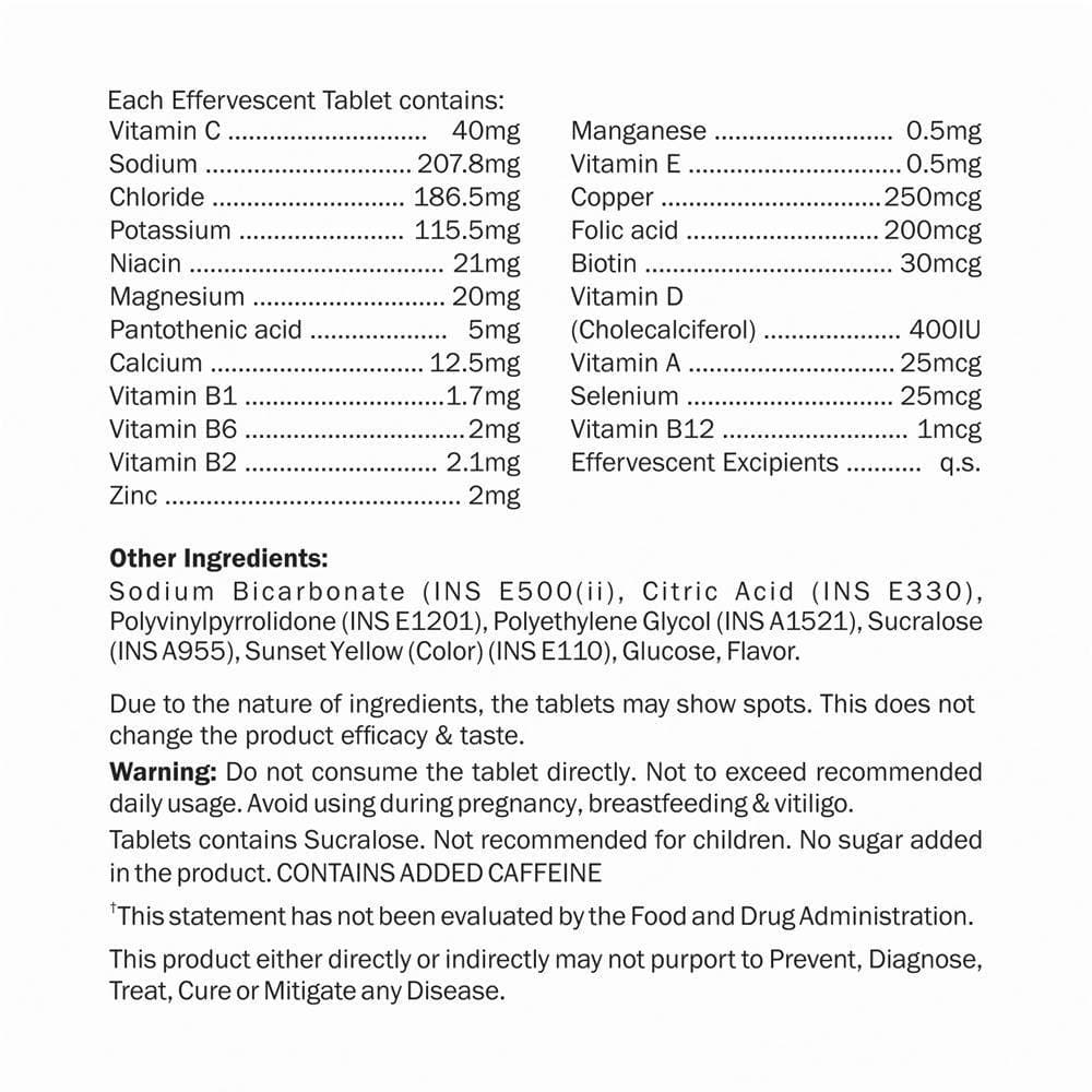 Azafran Actives Multivitamins Salts & Minerals Tablets