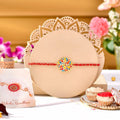 trueBrowns X Voylla Abstract Mosaic Multi-Color Enamel Rakhi For Brother