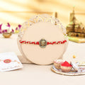 trueBrowns X Voylla Ram Lalla Gold Oxidised Rakhi For Brother