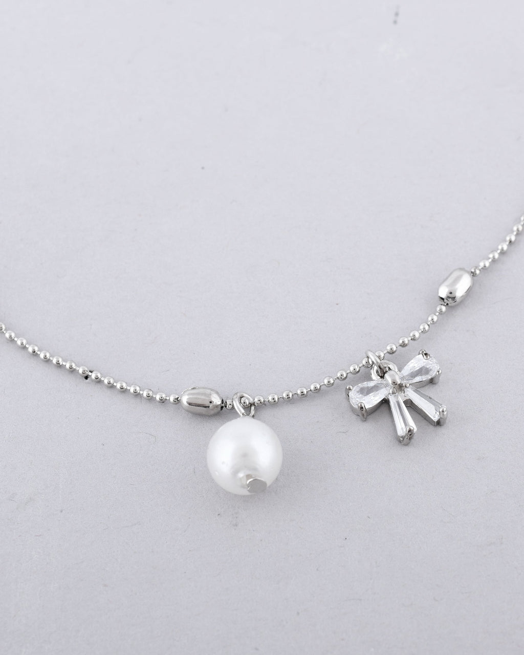 VOJ Women Dimond Silver Plated Anklets