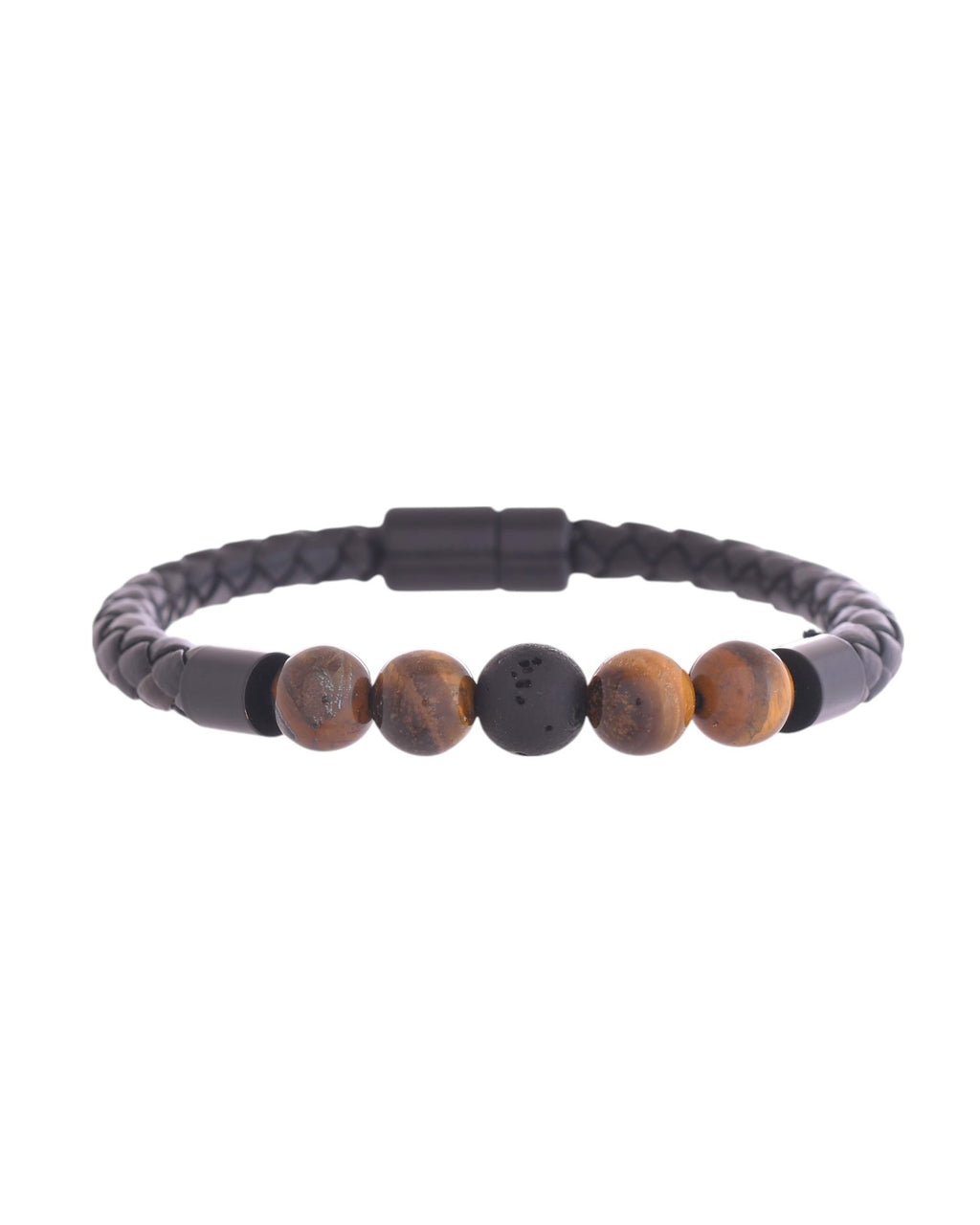 VOJ Men Leather Cuff Bracelet