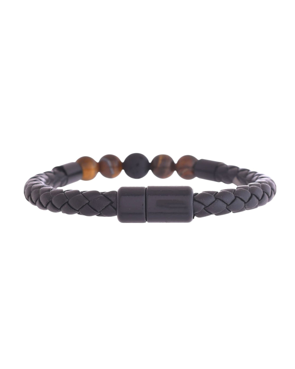 VOJ Men Leather Cuff Bracelet