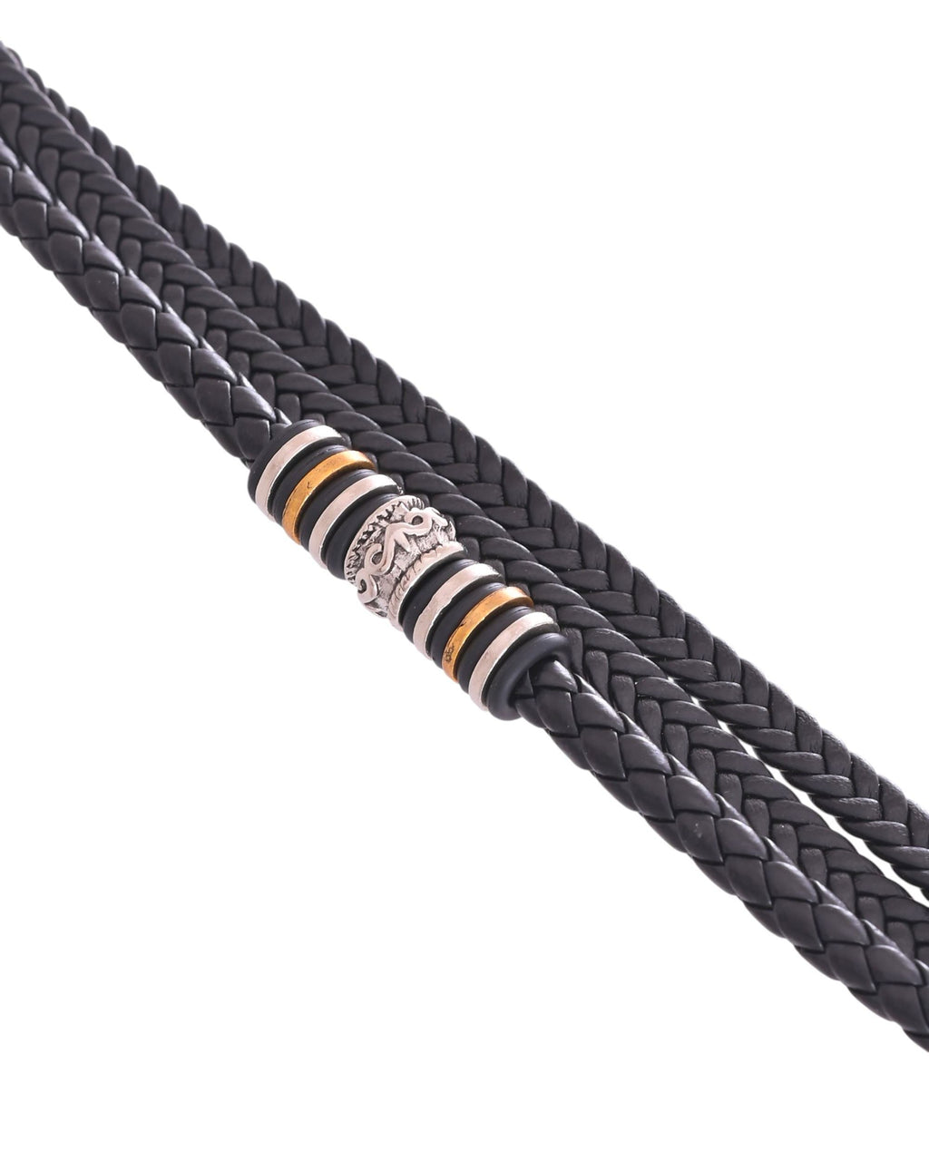 VOJ Men Leather Multistrand Bracelet