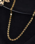 VOJ Gold Polished Stylish Butterfly Shaped Chain