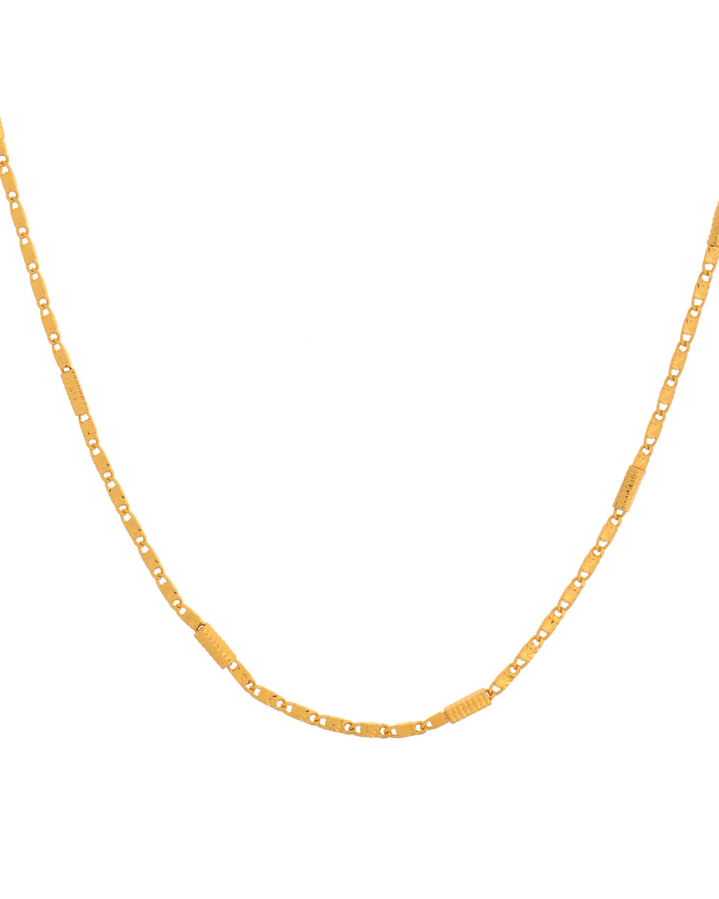 VOJ Pipe Shaped Classic Chain For Women