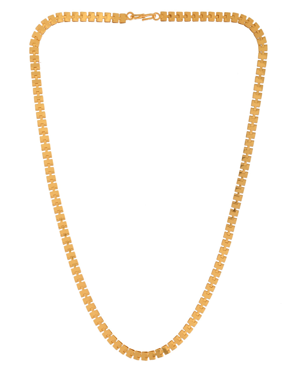 VOJ Women Gold Polished Stainless Steel Elegant Link Chain