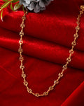 VOJ Gold Polished Elegant Designer Classic Chain