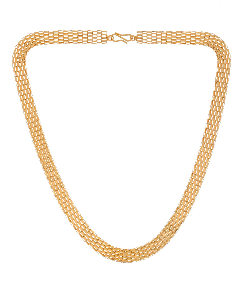 VOJ Men Gold Polished Think Classic Chain