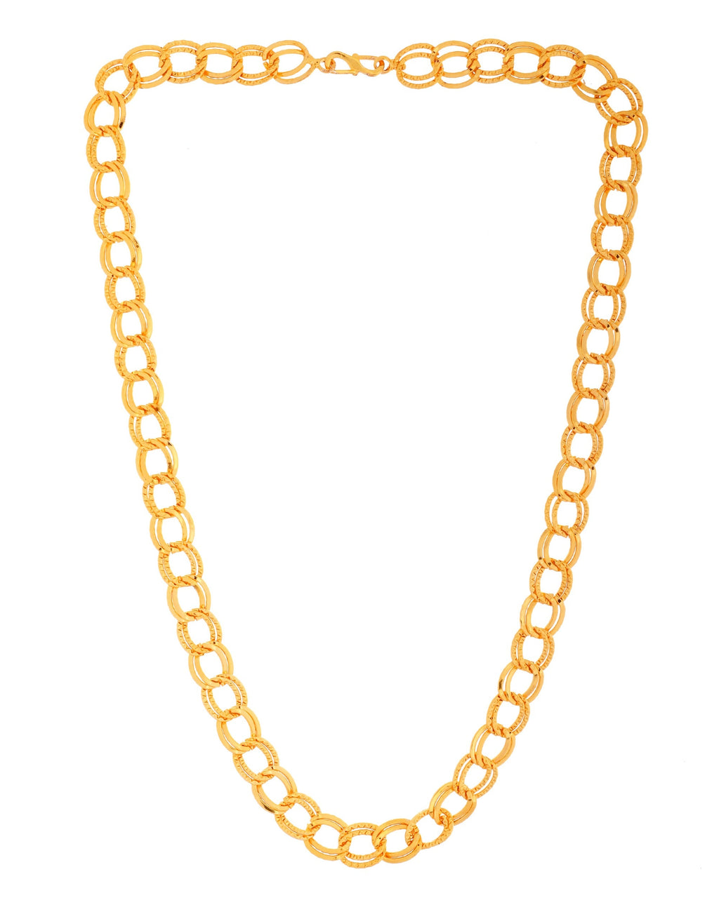 VOJ Men Designer Thick Stainless Steel Linked Chain