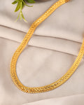 VOJ Gold Polished Minimal Chain For Men