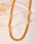 VOJ Stainless Steel Classic Linked Gold Polished Chain