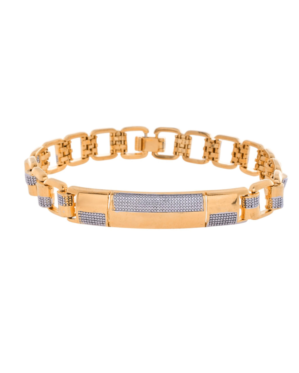 VOJ Dual Toned Men's Desgner Bracelet
