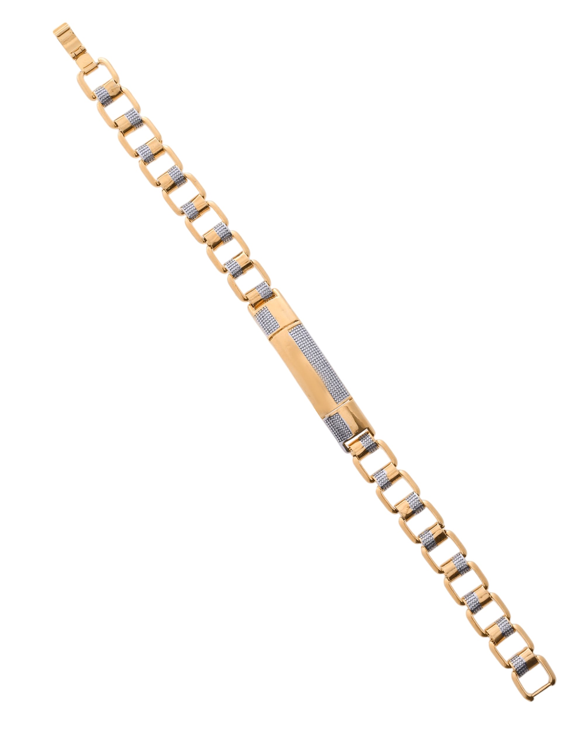 VOJ Dual Toned Men's Desgner Bracelet