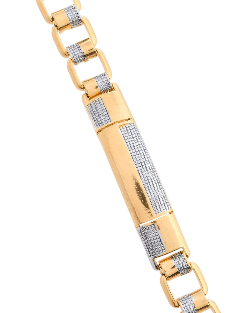 VOJ Dual Toned Men's Desgner Bracelet