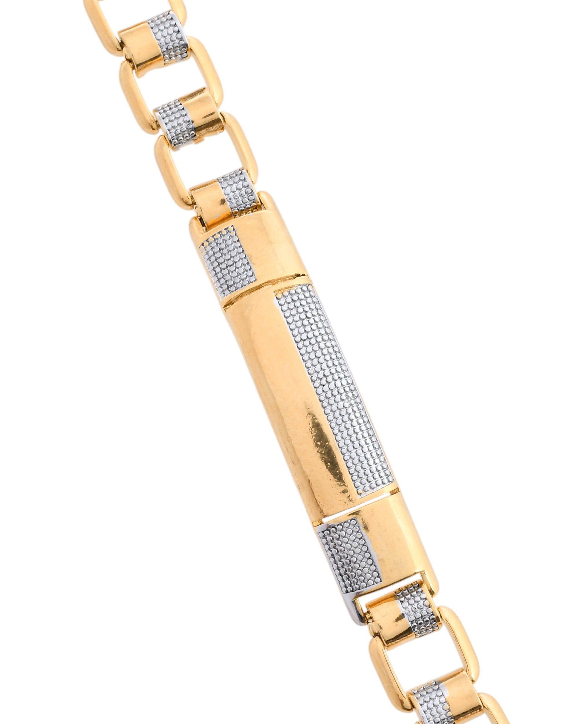 VOJ Dual Toned Men's Desgner Bracelet