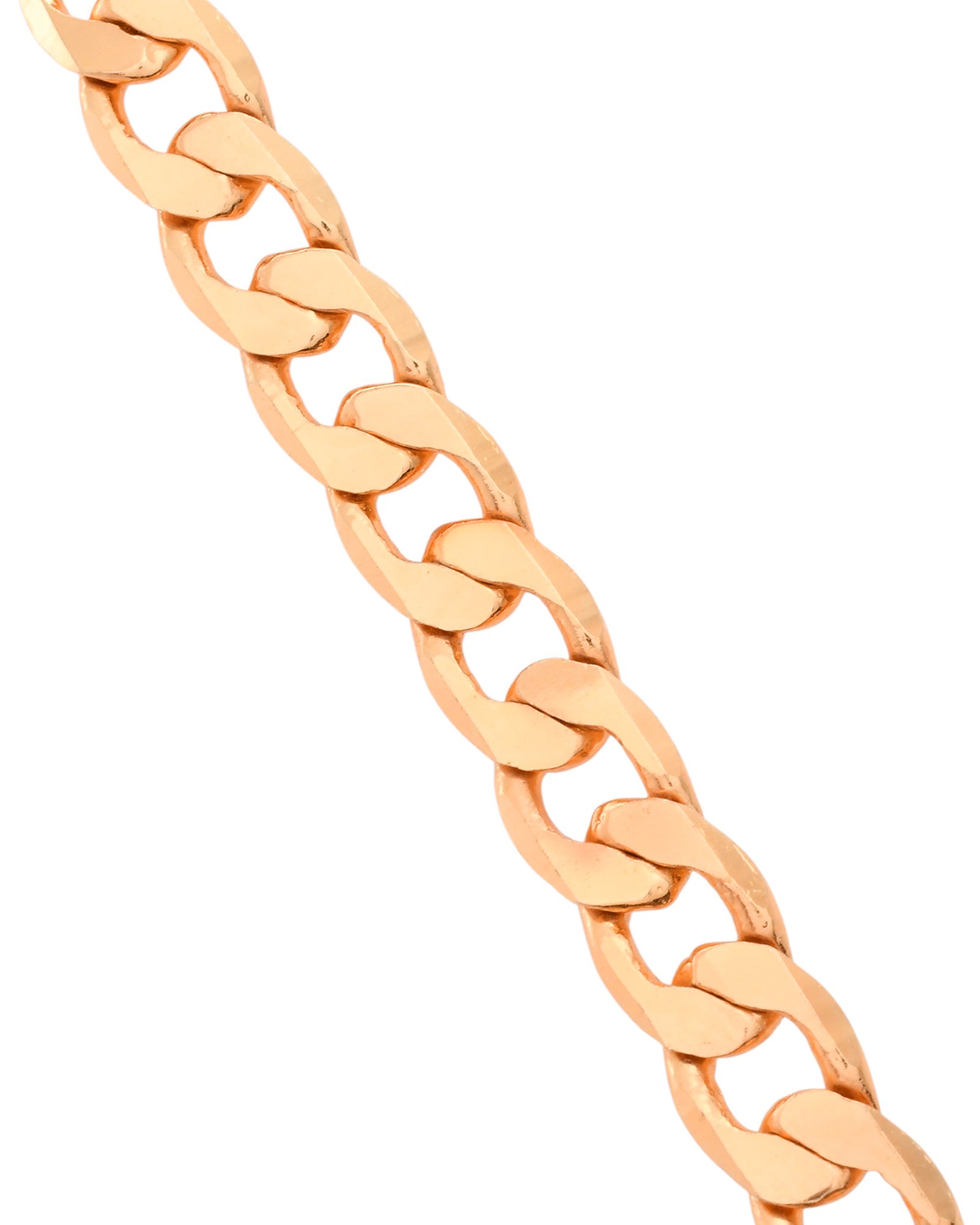 VOJ Gold Toned Elegent Men's Bracelet