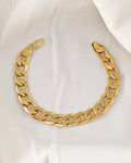 VOJ Gold Toned Elegent Men's Bracelet