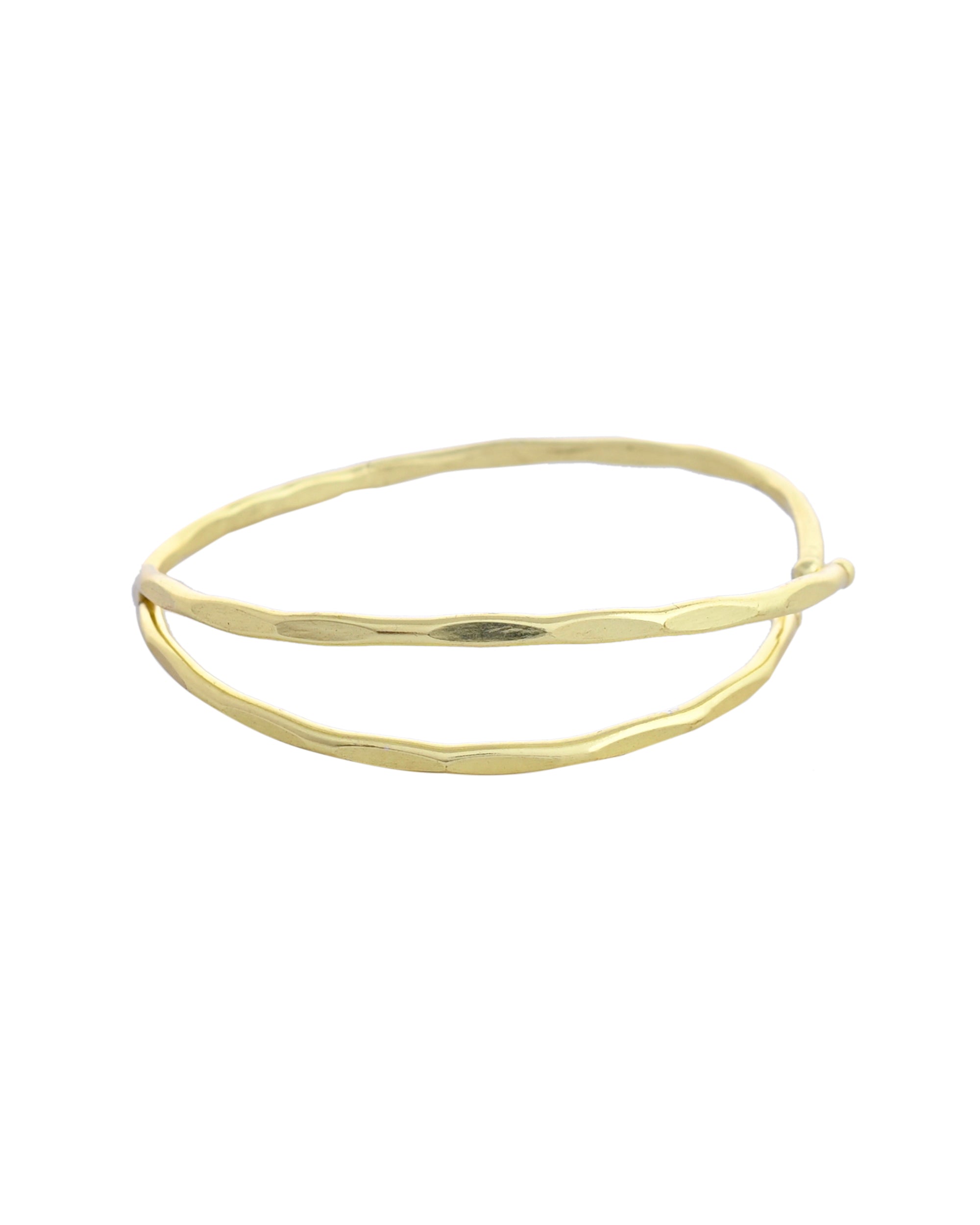VOJ Gold-Polished Elegent Stylish Kada Bracelet