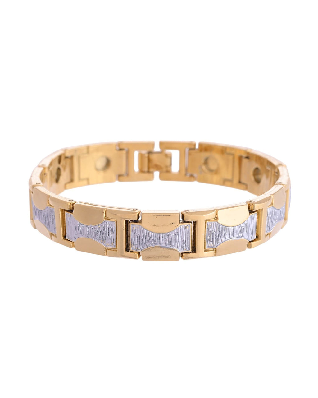 VOJ Double Toned Magnetic Bracelets For Men