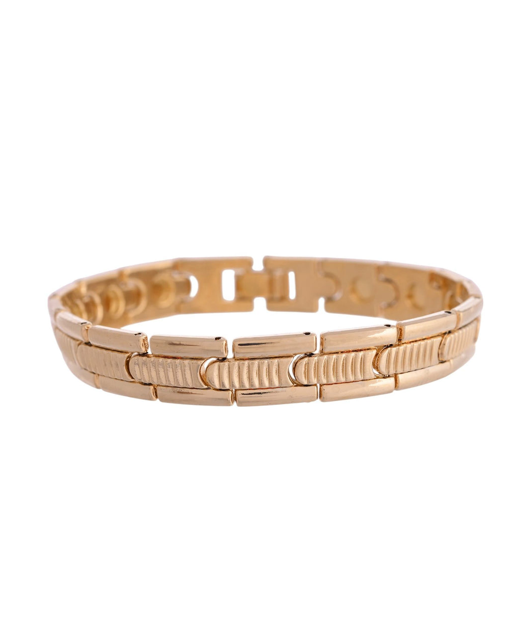 VOJ Stainless Steel Adjustable Titanium Magnetic Bracelets For Men