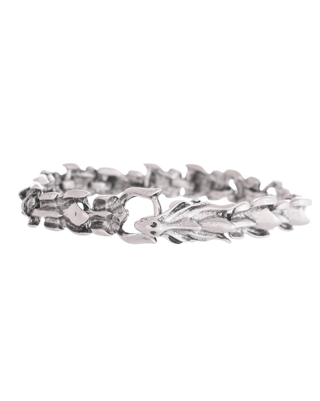 VOJ Men Stainless Steel Dragon Bracelet