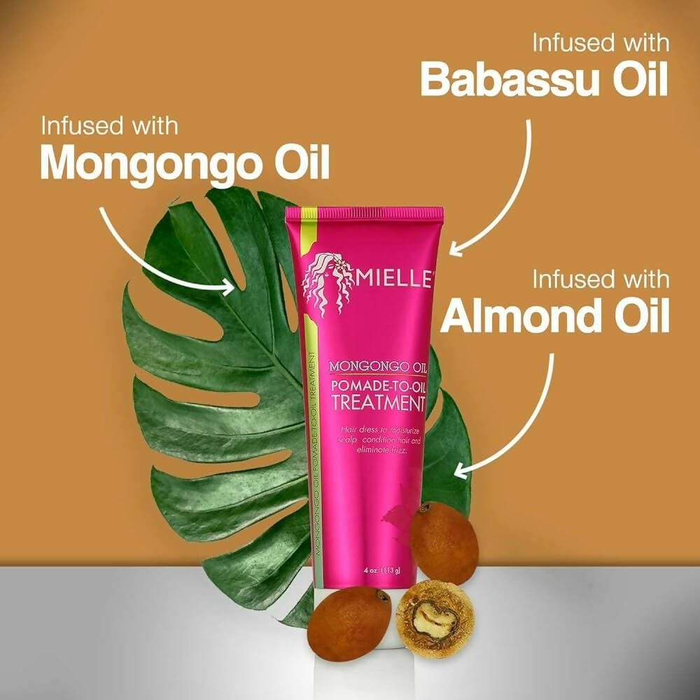 Mielle Organics Mongongo Oil Pomade To Oil Treatment