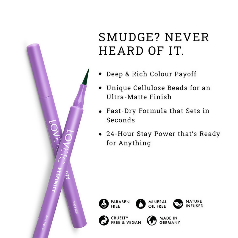 LOVETC Eyefinity Pro Finesse Sketch Eyeliner - Green Light Go