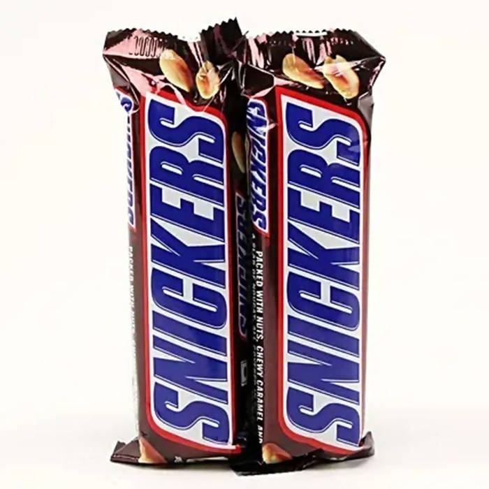 Om Metal Rakhi & Snickers Chocolates