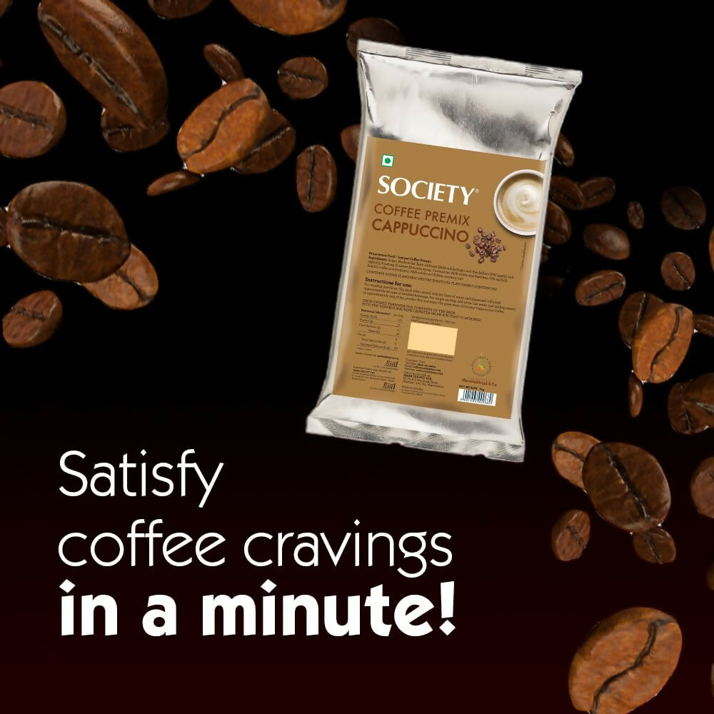 Society Cappuccino Premix Pouch