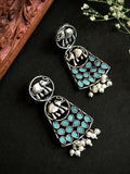 Joban Fashion Elephant Oxidized Earring