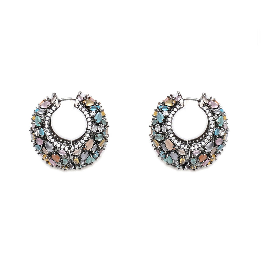 Multicolor Loops- Ruby Raang