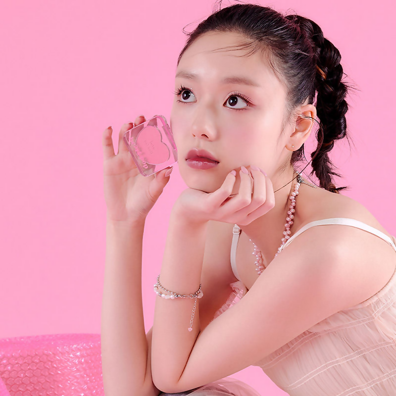 Etude House Heart Pop Blusher - Super Sunset