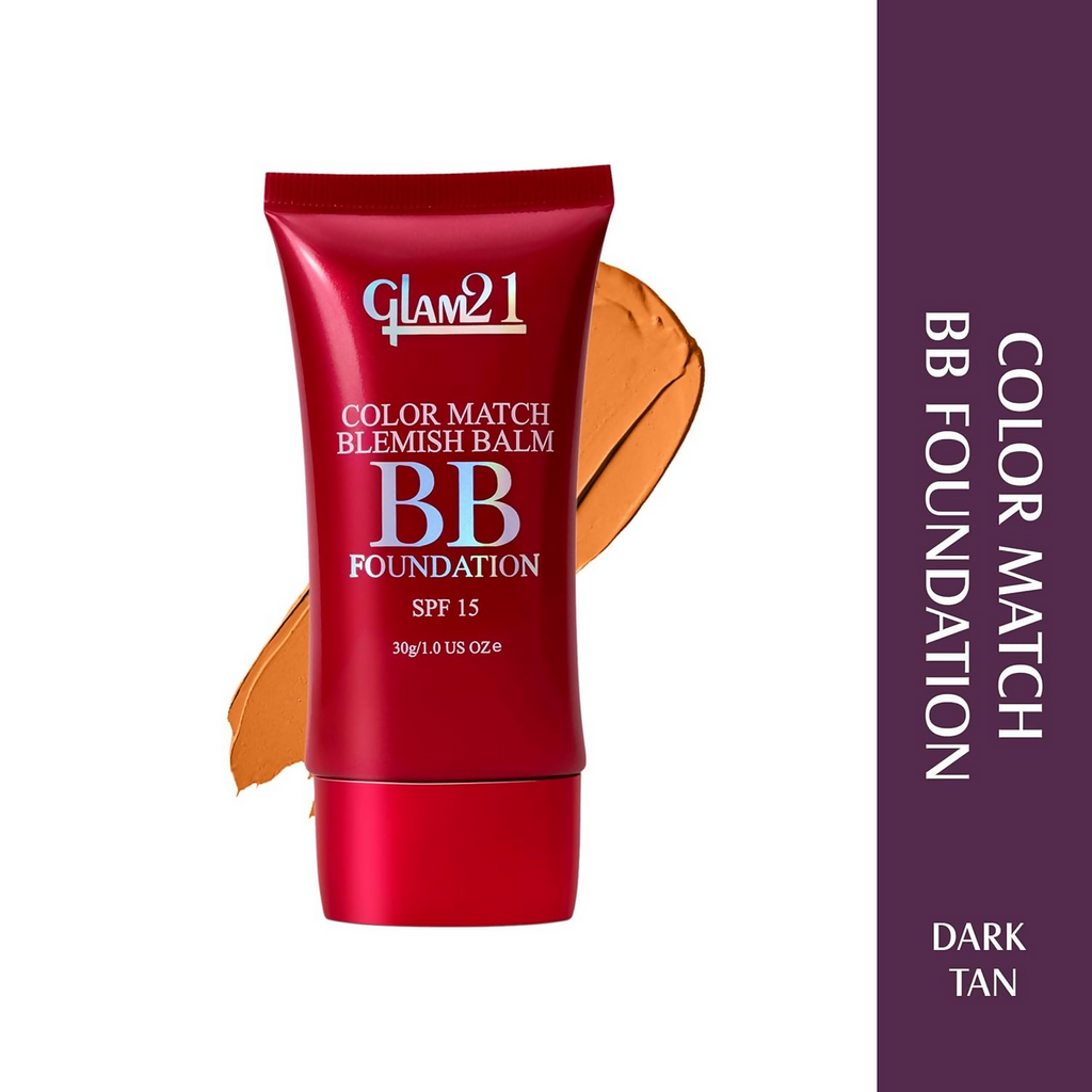 Glam21 Color Match BB Foundation SPF15 - 06 Dark Tan