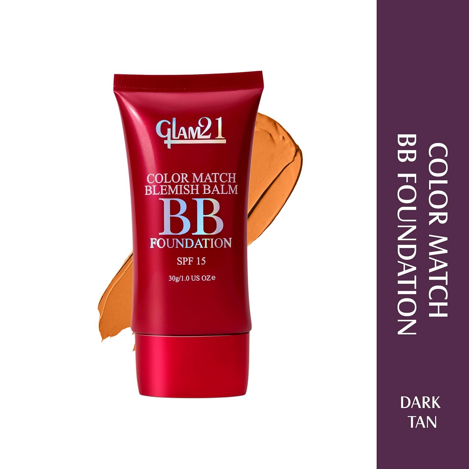 Glam21 Color Match BB Foundation SPF15 - 06 Dark Tan